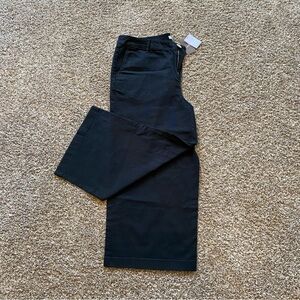 J Jill Black Wide Leg Crop Pants Jeans Size 16 - NWT